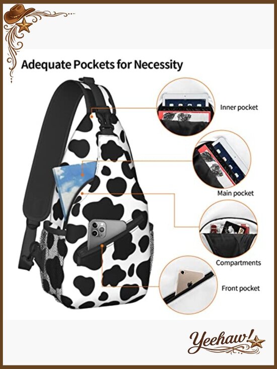 Sling Backpack Crossbody Shoulder Bag Daypack Travel Hiking main image 4